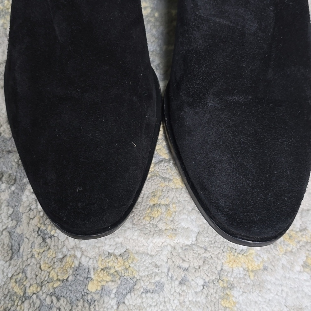Seychelles Elegant Black Suede Ankle Boots - Picture 12 of 15